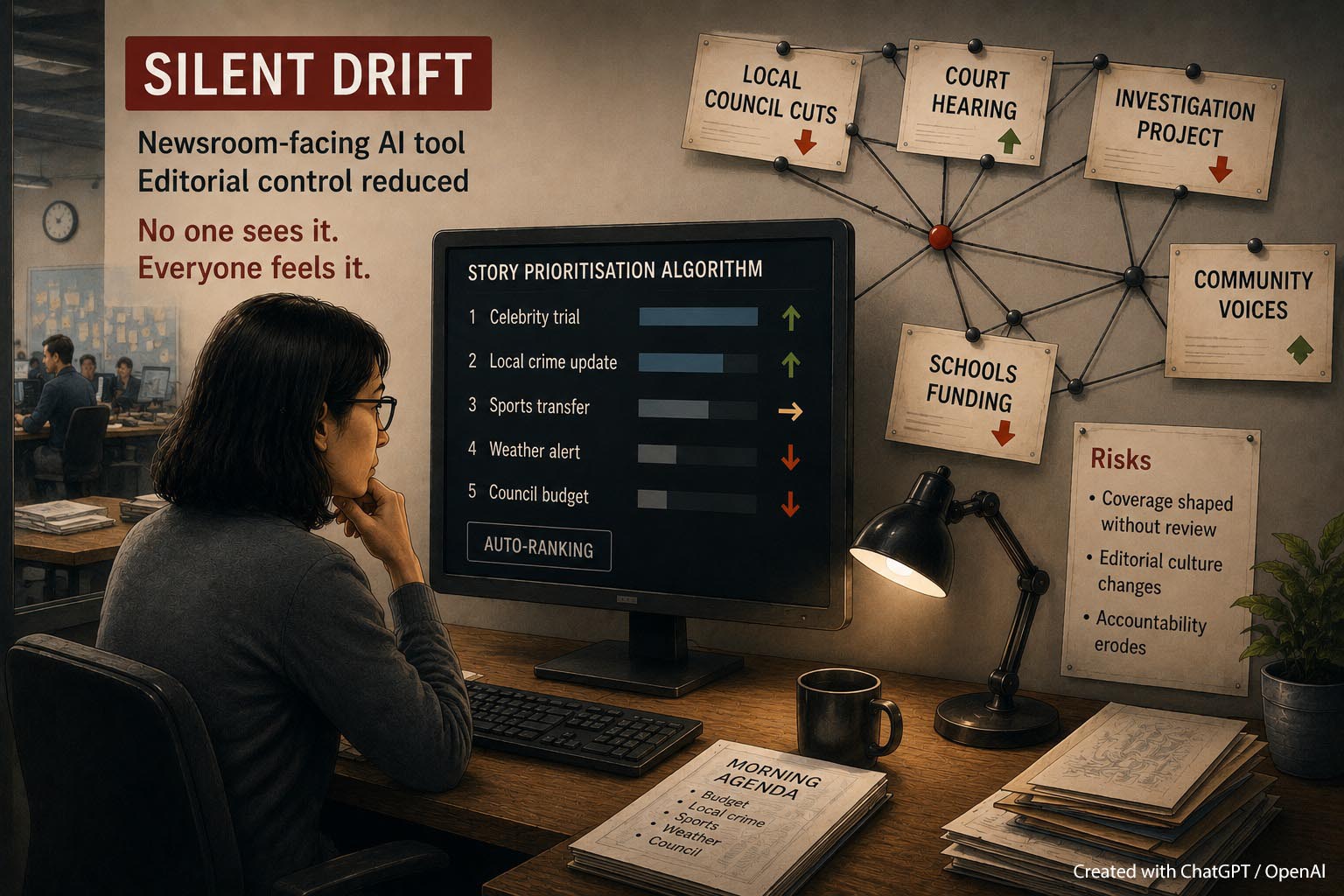 Dietmar Schantin - Field Note - Newsletter - Visibility Editorial Control Matrix